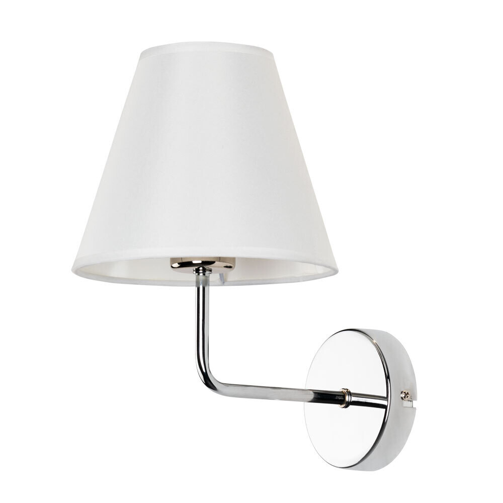 Изображение товара Бра Arte Lamp Elba Е27 60 Вт хром текстиль 220 В неоклассика IP20