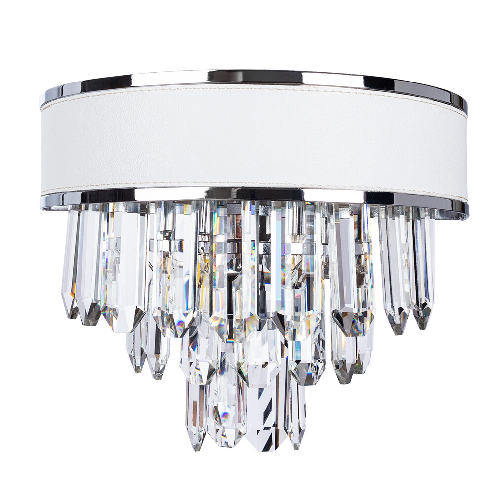 Изображение товара Бра Arte Lamp Diadem Е14 120 Вт хром хрусталь классика IP20