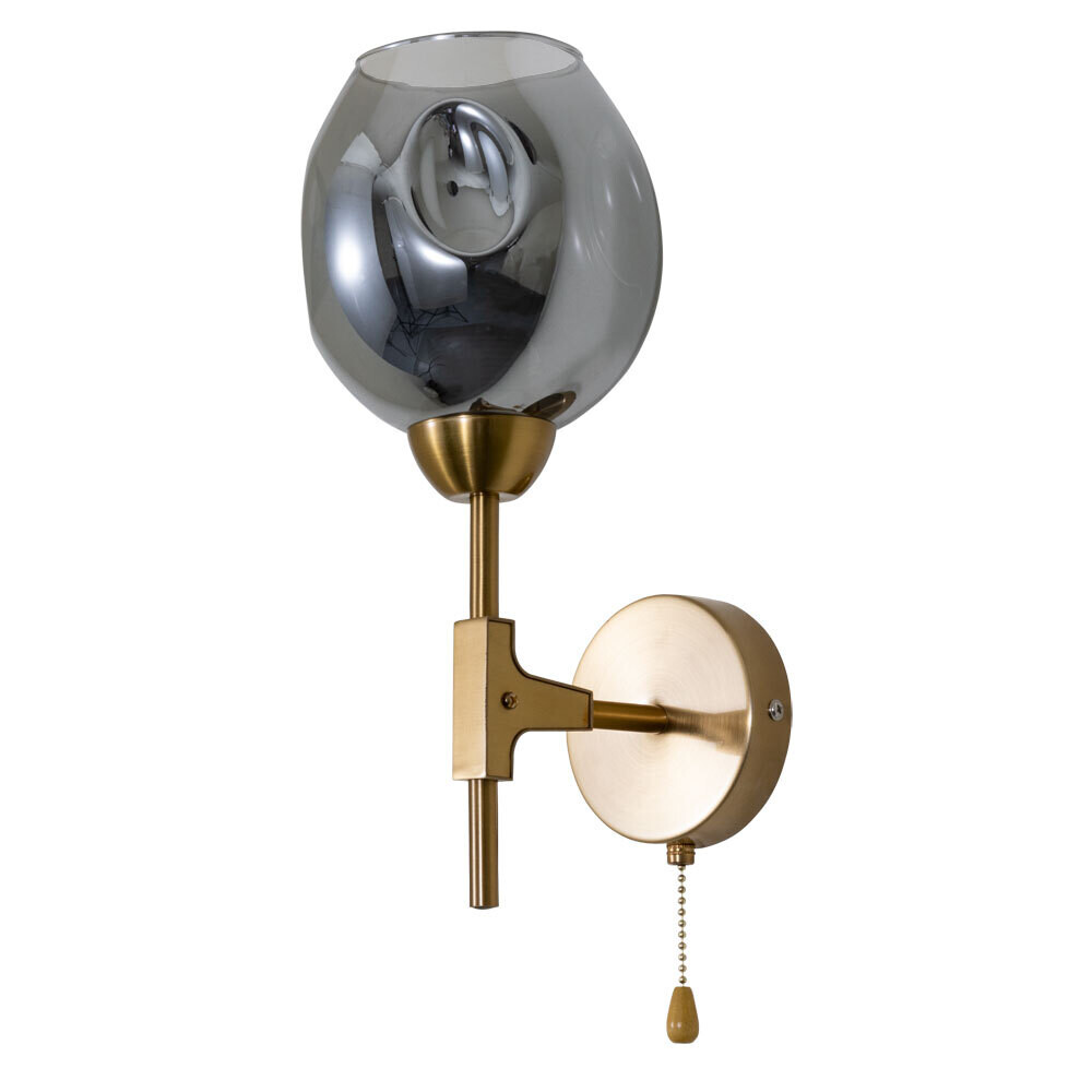 Изображение товара Настенное бра Arte Lamp Yuka E27 60 Вт медь стекло IP20 для интерьера