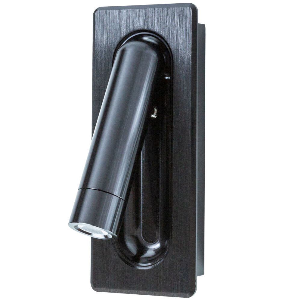 Изображение товара Бра Arte Lamp Adhil светодиодное 3 Вт 220 В черное 3000К IP20 (A8236AP-1BK)