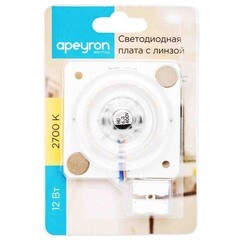 Модуль светодиодный для светильника Apeyron пластиковый 12 Вт IP20 220 В на магнитах белый (02-12) - фото 3