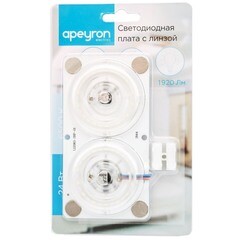 Модуль светодиодный для светильника Apeyron пластиковый 24 Вт IP20 220 В на магнитах белый (02-17) - фото 4