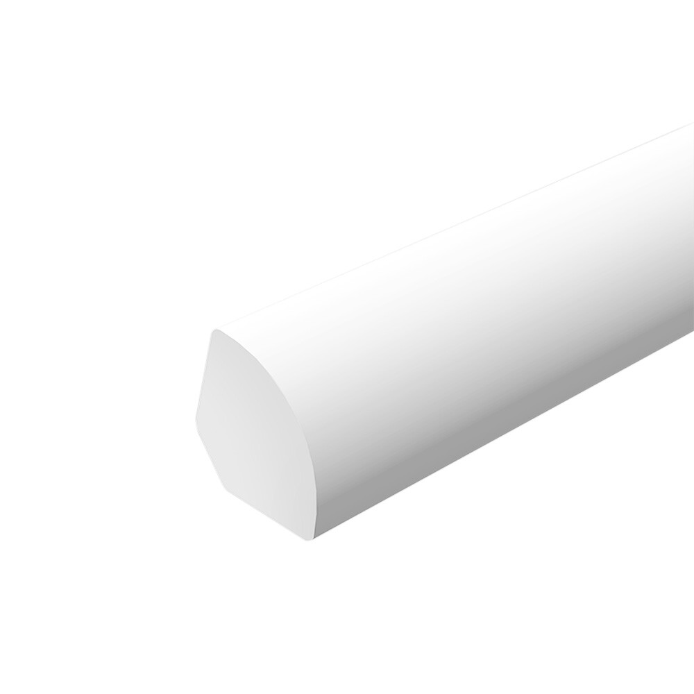 Штапик 10х10х2700 мм вспененный ПВХ белый