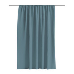 Штора бархат серо-голубая 180х275 см Legrand Бархат (58091929) - фото 4