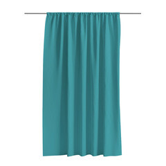 Штора канвас бирюзовая 150х280 см Legrand Канвас (58109812) - фото 1