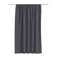 Штора канвас уголь 150х280 см Legrand Канвас (58109815)