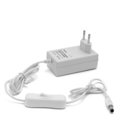 Блок питания для светодиодных лент Apeyron пластиковый 24 Вт IP44 220/12 В белый - фото 1