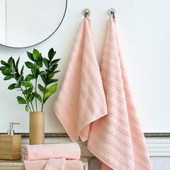 Полотенце махровое Verossa Stripe 50х90 см персиковое - фото 2