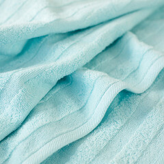 Полотенце махровое банное Verossa Stripe 70х140 см голубое - фото 3