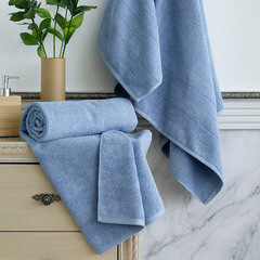 Полотенце махровое банное Verossa Milano 100х150 см голубое - фото 2