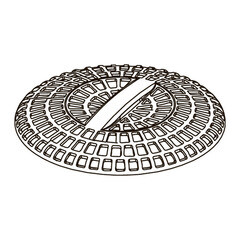 Решетка Tece пластик (3690005) - фото 2