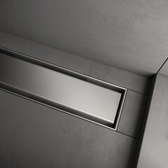 Лоток душевой Tece с сухим затвором 700х135 мм d50 мм решетка из нержавеющей стали (15103079) - фото 6