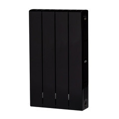 Радиатор биметаллический Rifar Supremo 500 мм 4 секции 3/4 боковое подключение антрацит - фото 2