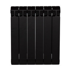 Изображение товара Радиатор биметаллический Rifar Monolit 500 мм 6 секций 3/4 боковое подключение антрацит