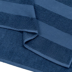 Полотенце махровое банное Василиса Конфетти 70х130 см синее - фото 4