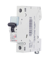 Автоматический выключатель модульный Legrand TX3 1P 20А тип C 6 кА 230/400 В (404029) - фото 7