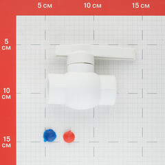 Кран шаровой полипропиленовый Valfex 20 мм (10144020П) - фото 2