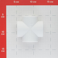 Крестовина полипропиленовая Valfex 32 мм (10118032П) - фото 2