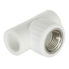 Тройник полипропиленовый Valfex переходный 20 мм х 1/2 ВР(г) х 20 мм (10127020П) - фото 1