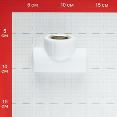 Тройник полипропиленовый Valfex переходный 25 мм х 3/4 ВР(г) х 25 мм (10127025П) - фото 2