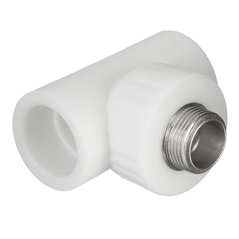 Тройник полипропиленовый Valfex переходный 32 мм х 3/4 НР(ш) х 32 мм (10128132П)