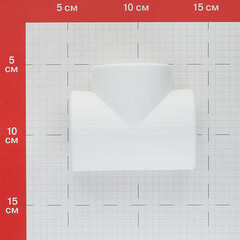 Тройник полипропиленовый Valfex 40 х 40 х 40 мм (10111040П) - фото 2