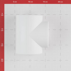 Тройник полипропиленовый Valfex 63 х 63 х 63 мм (10111063П) - фото 4