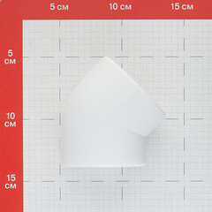 Угол полипропиленовый Valfex 50 мм 45° (10107050П) - фото 2