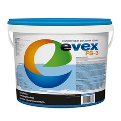 EVEX FS-3 краска фасадная силиконовая, 14 кг