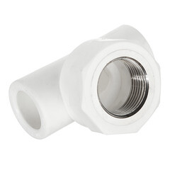 Тройник полипропиленовый Valtec переходный 20 мм х 1/2 ВР(г) х 20 мм (VTp.732.0.02004) - фото 1