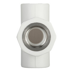 Тройник полипропиленовый Valtec переходный 20 мм х 1/2 ВР(г) х 20 мм (VTp.732.0.02004) - фото 3