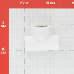 Тройник полипропиленовый Valtec переходный 20 мм х 1/2 ВР(г) х 20 мм (VTp.732.0.02004) - фото 2