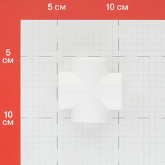 Крестовина полипропиленовая Valtec 20 мм (VTp.741.0.020) - фото 3