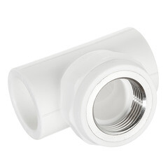 Тройник полипропиленовый Valtec переходный 32 мм х 1 ВР(г) х 32 мм (VTp.732.0.03206) - фото 1