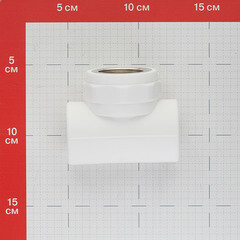 Тройник полипропиленовый Valtec переходный 32 мм х 1 ВР(г) х 32 мм (VTp.732.0.03206) - фото 2