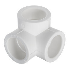 Тройник полипропиленовый Valtec двухплоскостной 20 х 20 х 20 мм (VTp.738.0.020) - фото 1