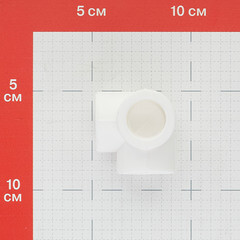 Тройник полипропиленовый Valtec двухплоскостной 20 х 20 х 20 мм (VTp.738.0.020) - фото 3