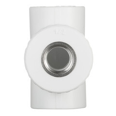 Тройник полипропиленовый Valfex переходный 32 мм х 1/2 ВР(г) х 32 мм (10127232П) - фото 3