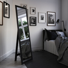 Зеркало напольное Preto 450х1600 мм черное