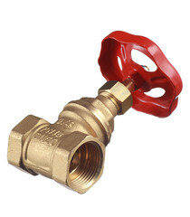 Задвижка клиновая латунный 3/4 ВР(г) х 3/4 ВР(г) вентиль - фото 4