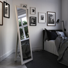 Изображение товара Зеркало напольное Carvalho 450х1600 мм дуб