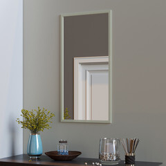 Изображение товара Зеркало настенное Gaspar 550х1100 мм белое