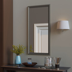 Изображение товара Зеркало настенное Alicante 600х1200 мм серебро