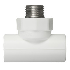 Тройник полипропиленовый Valtec переходный 20 мм х 1/2 НР(ш) х 20 мм (VTp.733.0.02004) - фото 2