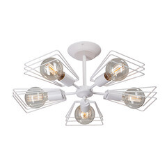 Люстра потолочная Vitaluce V4378 E27 200 Вт 15 кв.м (V4378-0/5PL) - фото 1