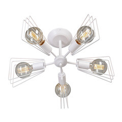 Люстра потолочная Vitaluce V4378 E27 200 Вт 15 кв.м (V4378-0/5PL) - фото 4