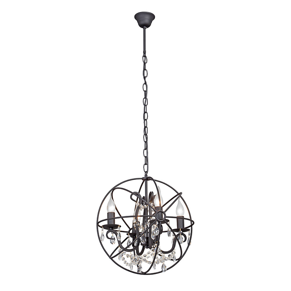 Изображение товара Люстра потолочная Vitaluce V4387-1/4 с регулируемой высотой и стильным дизайном