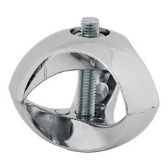 Держатель краб для трех труб к системе Joker d25 мм хром - фото 2