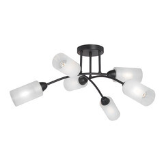 Люстра потолочная Vitaluce V4188 E27 240 Вт 18 кв.м (V4188-1/6PL) - фото 4