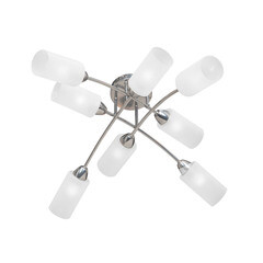 Люстра потолочная Vitaluce V4188 E27 480 Вт 24 кв.м (V4188-9/8PL) - фото 1